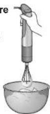 PANASONIC MXS401S - Come usare -Accessorio frusta- (continua) - 2