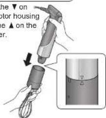 on motor housing on the arm.