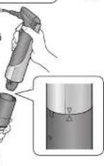 PANASONIC MXS401S - A tartozékok összeszerelése és szétszerelése - 5