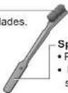 PANASONIC MXS401S - Spatula brush - 2