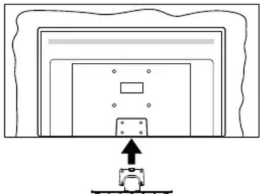 PANASONIC TX43JXW604 - Sehpanın Takılması - 2