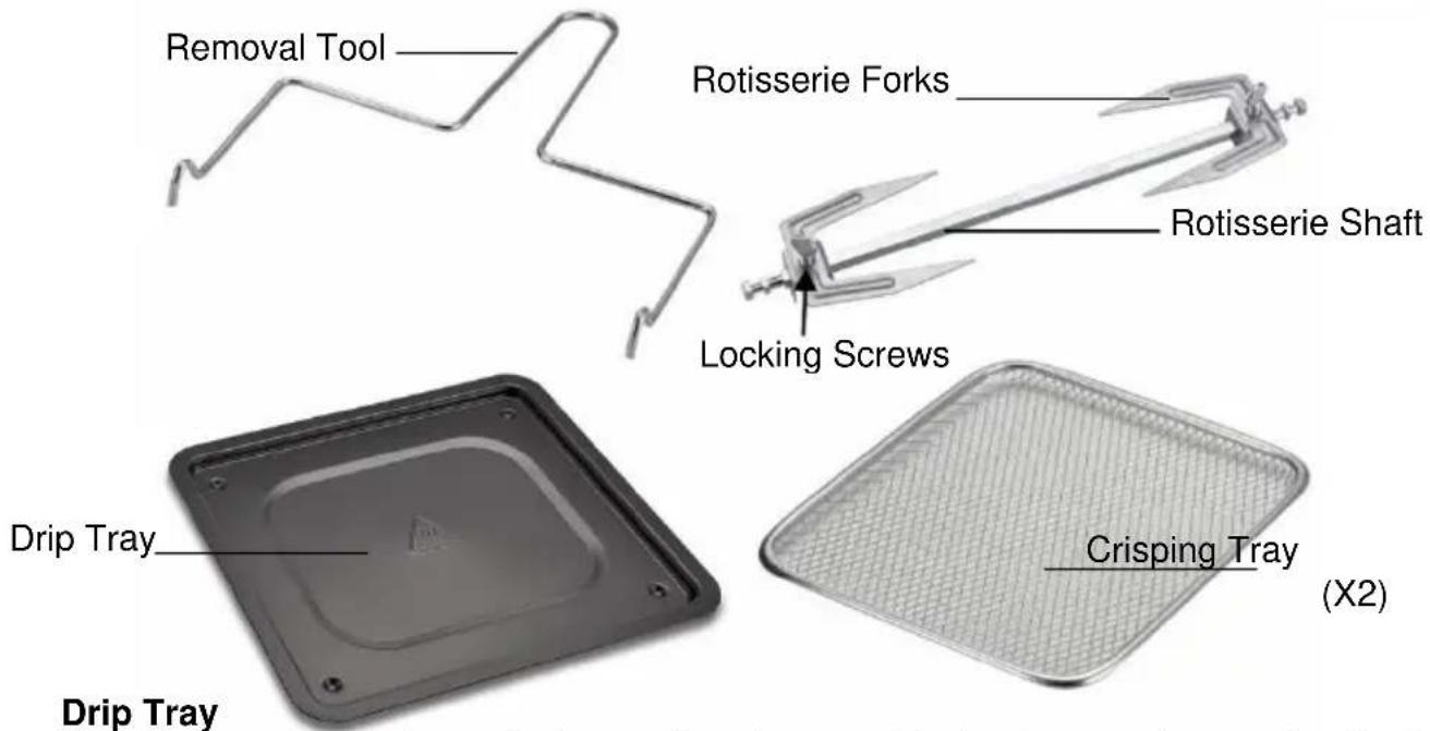 WestBend AFWB12BK13 - AIR FRYER OVEN ACCESSORIES - 1