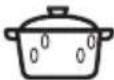 AEG KMK721880W - Réglages recommandés pour différents types d'aliments - 5
