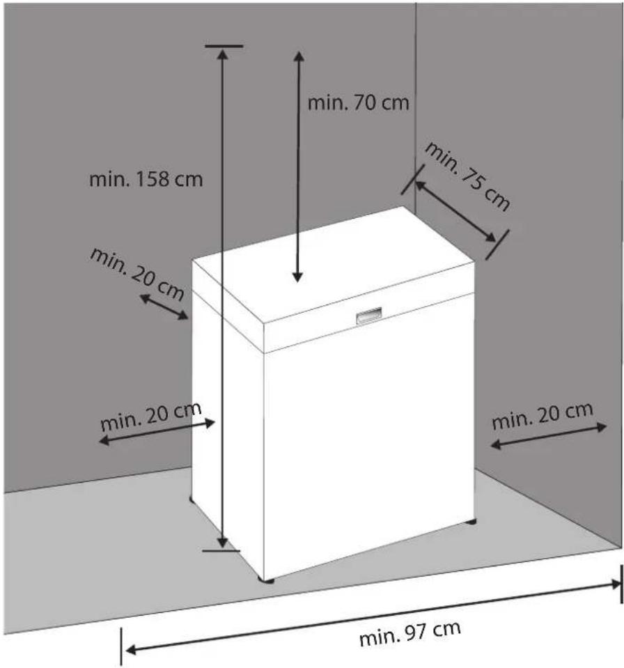 MEDION MD 37376 - Installation et alignement du congélateur coff re - 1