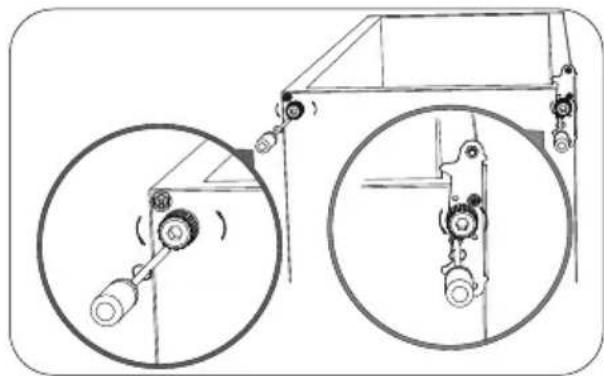 MEDION MD 37431 - Cambio de la bisagra de la puerta - 5