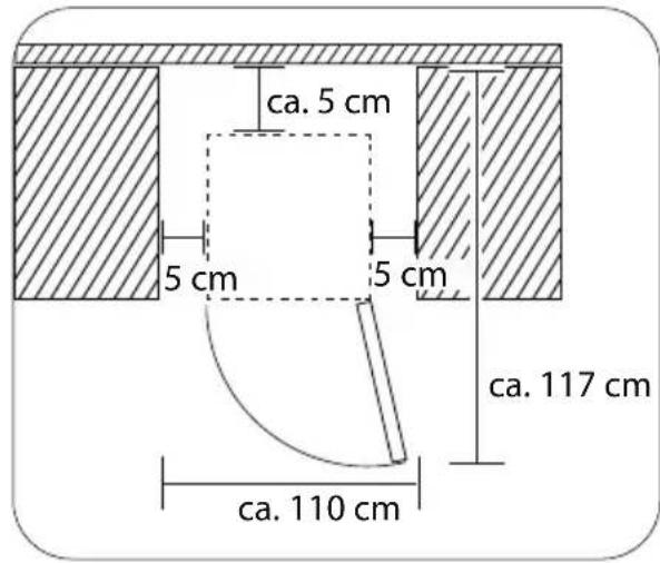 MEDION MD 37431 - Posizionamento dell'apparecchio - 2