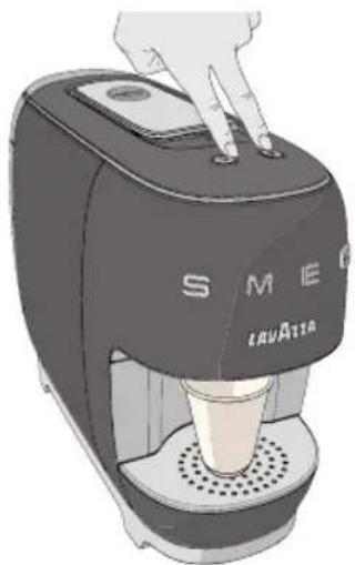 SMEG Lavazza A Modo Mio - To decalcify the machine, It is recommended that the Lavazza DESCALING agent should be used. - 1
