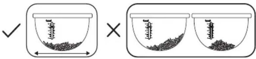 TEFAL Easy Rice RK7321 - Mesurer les ingrédients - capacité maximale du bol - 2
