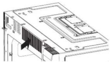 LG MVEL2137D - Remplacement du filtre à charbon - 3