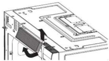 LG MVEL2137D - Remplacement du filtre à charbon - 2