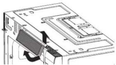 LG MVEL2033F - Remplacement du filtre à charbon - 2