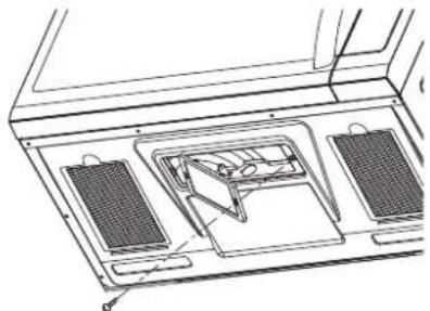 LG MVEM1825F - Replacing the Cooktop Light - 1