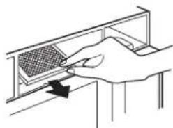 LG MVEM1825F - Replacing the Charcoal Filter - 2