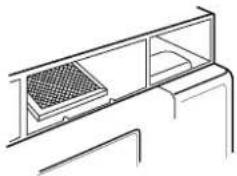 LG MVEM1825F - Remplacement du filtre à charbon - 3