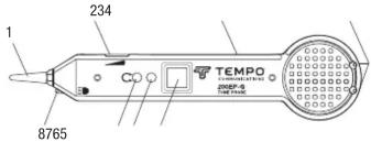 234 1 8765 TEMPO TEMP-0 TEMP-0100