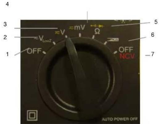 CHAUVIN ARNOUX C.A 5231 - THE SWITCH - 1
