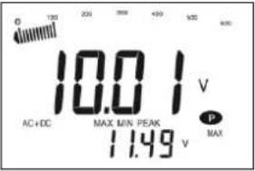 CHAUVIN ARNOUX C.A 5275 - Fonctions des touches - 43
