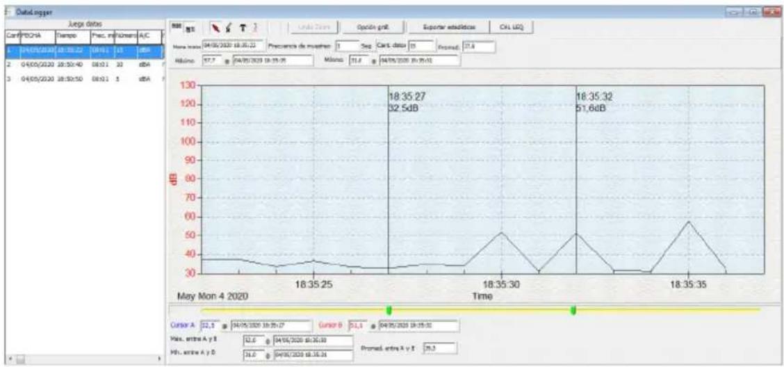 CHAUVIN ARNOUX C.A 1310 - VENTANA DATA LOGGER - 1
