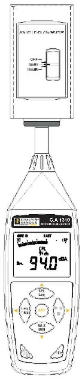 CHAUVIN ARNOUX C.A 1310 - PROCÉDURE DE CALIBRATION - 2