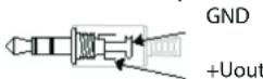 Greisinger GMH 318107 - Affectation de la fiche jack : - 1