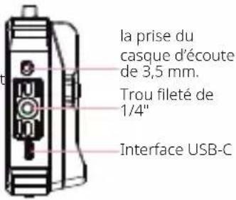 Hollyland Mars M1 - Description de l'interface - 4