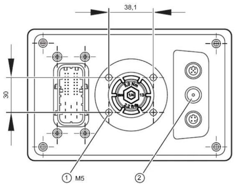 IFM CR1151 - Logement pour accessoires de montage - 1