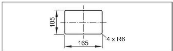 IFM CR1151 - Découpe du tableau de commande - 1