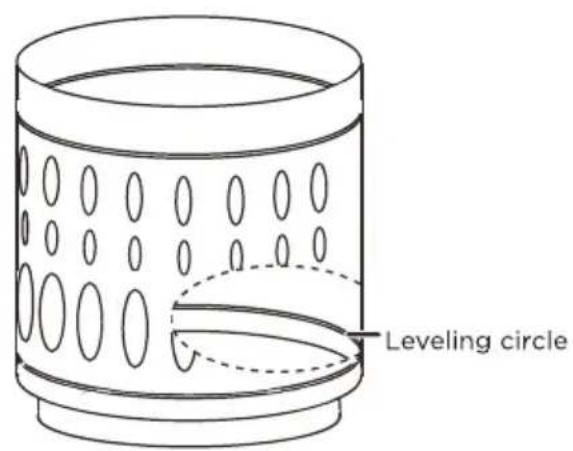 Leveling circle