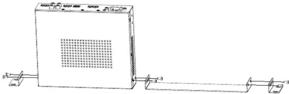 JBL CST2120 - Solution a : monter un amplificateur et un module de transformateur cst-2120 en rack - 1