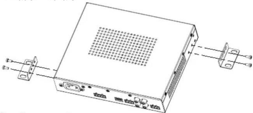 JBL CST2120 - Solution b : amplificateur simple monté en rack - 1