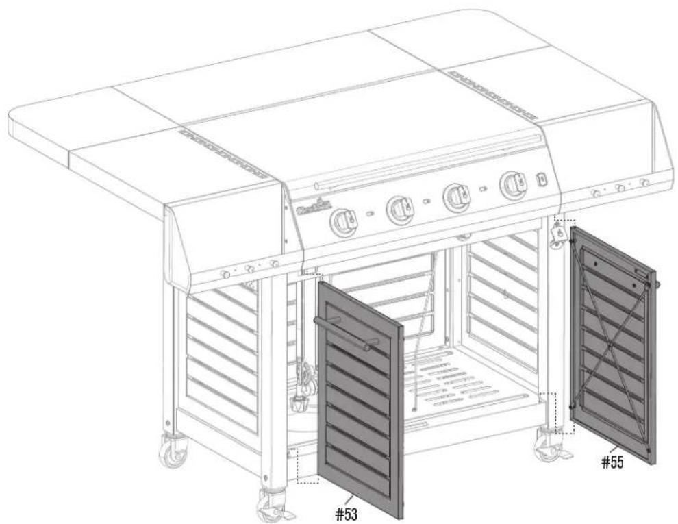 CHAR BROIL Vibe 463259623 - ASSEMBLY / ASSEMBLAGE / ASAMBLEA - 1