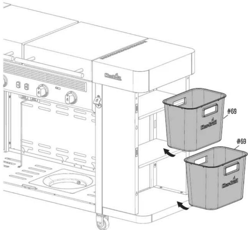 CHAR BROIL Vista 463259423 - ASSEMBLY / ASSEMBLAGE / ASAMBLEA - 1