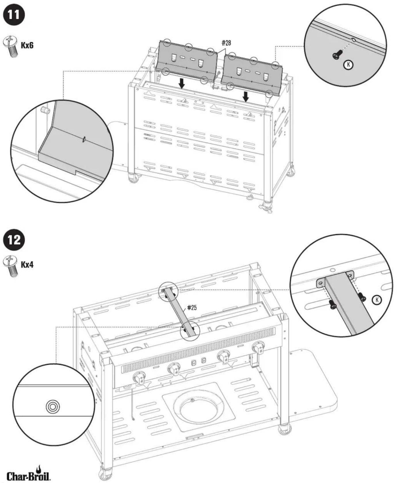 CHAR BROIL Vista 463259423 - ASSEMBLY / ASSEMBLAGE / ASAMBLEA - 1