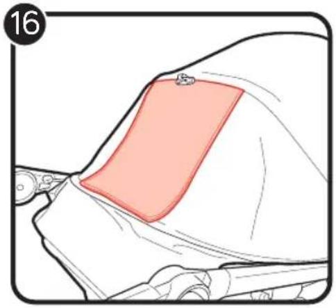 BABY JOGGER City Mini GT2 Double - Stroller Use Positions Posiciones de uso del cochecito Position d'utilisation de la poussette - 17