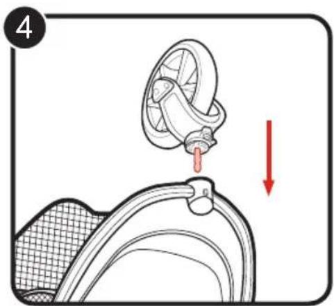 BABY JOGGER City Mini GT2 Double - Stroller Use Positions Posiciones de uso del cochecito Position d'utilisation de la poussette - 6