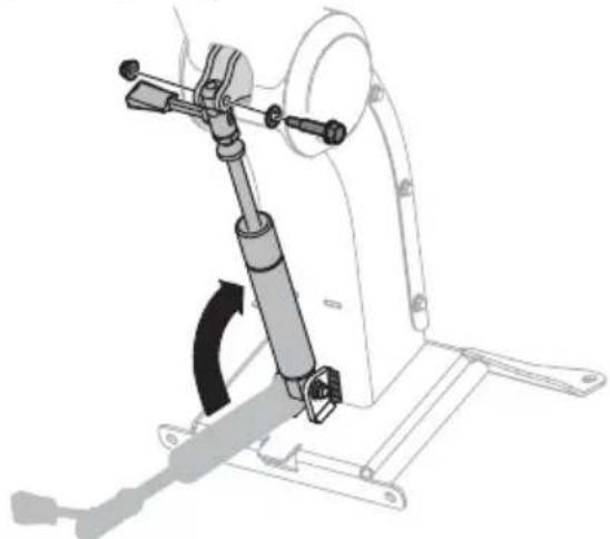 Cub Cadet Ultima ZTS1 46 - INSTALLING THE TILT LOCKING CYLINDER (IF NECESSARY) - 1