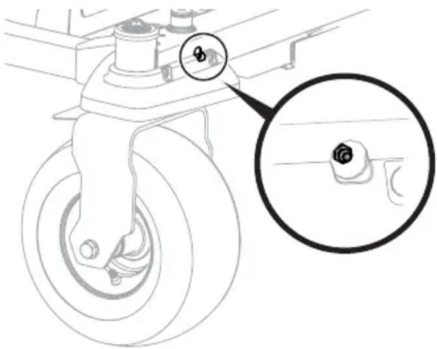 Cub Cadet Ultima ZTS1 46 - Roues avant - 1