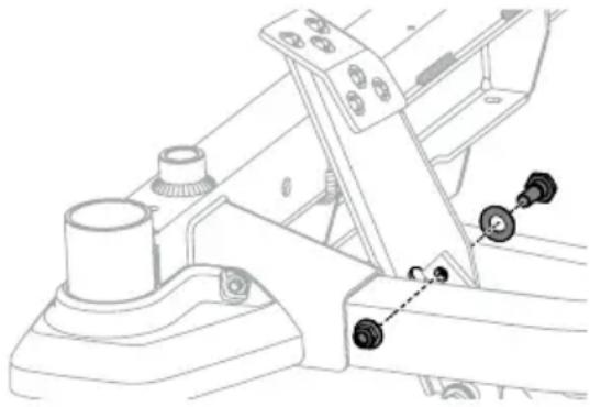 Cub Cadet Ultima ZTS1 46 - RÉGLAGE DE LA PÉDALE DE RELEVAGE DU PLATEAU DE COUPE - 1