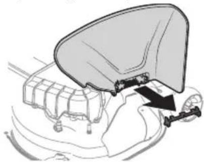 Cub Cadet Ultima ZTS1 46 - RETRAIT DU SUPPORT (LE CAS ÉCHÉANT) - 1