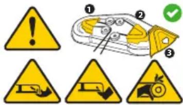Cub Cadet Ultima ZTS1 46 - SímboloDescripción - 6