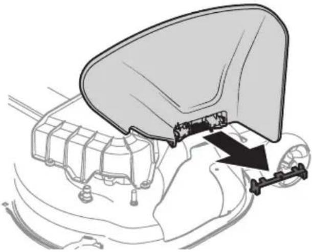 Cub Cadet Ultima ZTS1 46 - EXTRACCIÓN DEL SOPORTE DE TOPE (SI ES NECESARIO) - 1