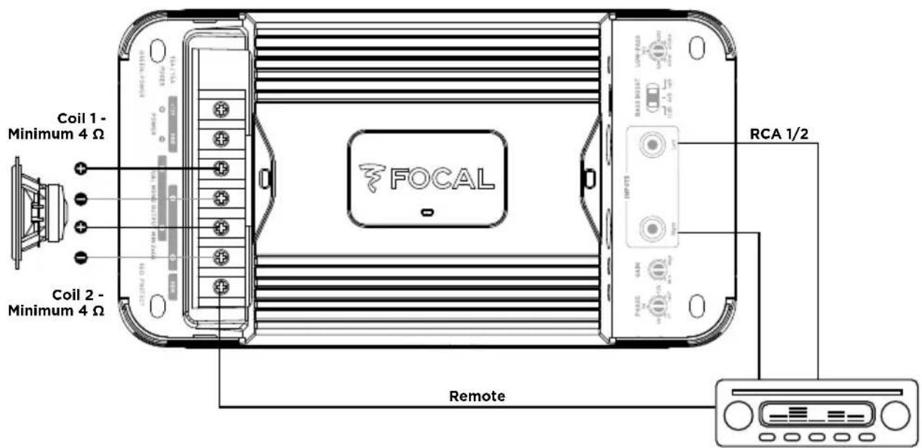 FOCAL FD 4.350 - Double voice coil speaker - 1
