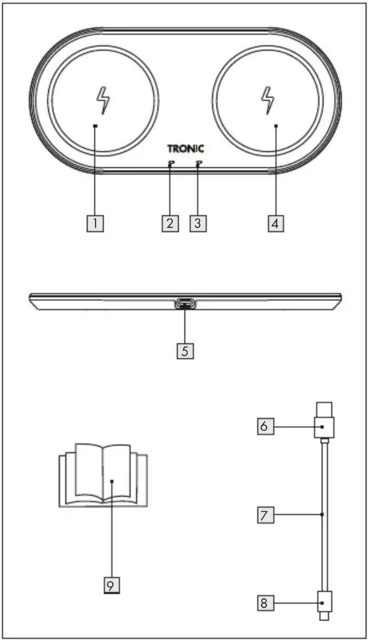 TRONIC HG08305A - 2