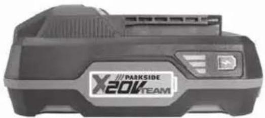 PARKSIDE IAN 380766 - Commande de batterie de rechange - 1