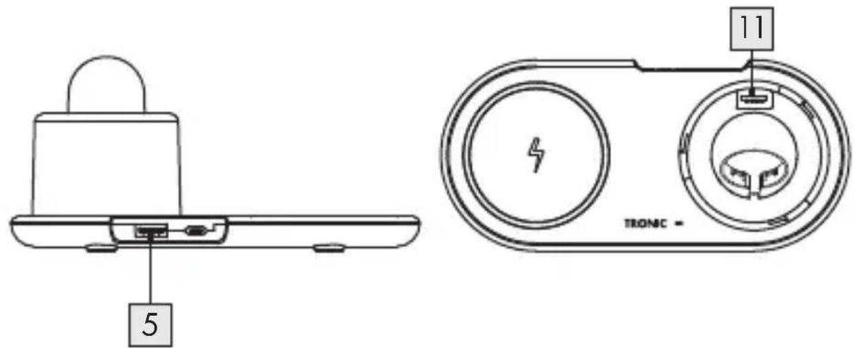 TRONIC HG07442A - USB type A uitgang gebruiken 5 - 1