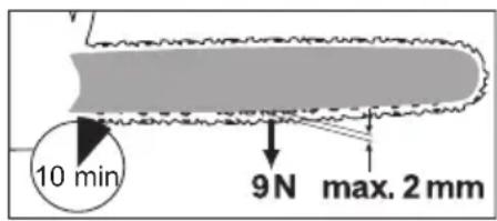 PARKSIDE PKS 1600 B2 - Napinanie refaze - 1