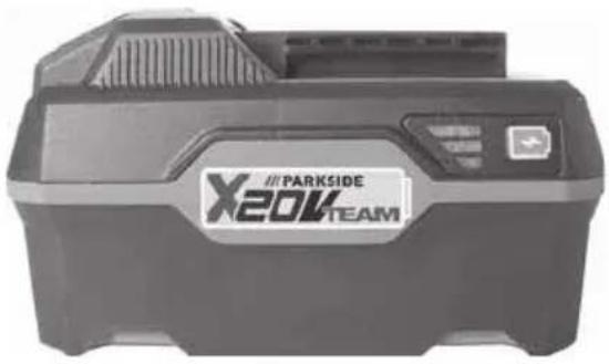 PARKSIDE PMKA 20Li A1 - Bestilling af reservebatteri - 1