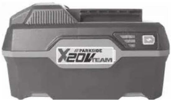 PARKSIDE PMKA 20Li A1 - Commande de batterie de rechange - 1