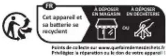 PARKSIDE PAEXS 20Li B2 - Instructions pour le recyclage des batteries - 2
