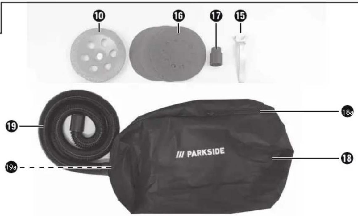 PARKSIDE PWBS 180 B3 - PONCEUSE MULTISUPPORTS - 3